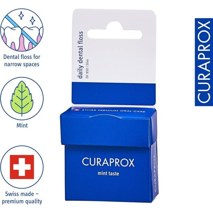CURAPROX DF850 Daily Dental Floss 50M Refill Pack ( Benang Gigi )