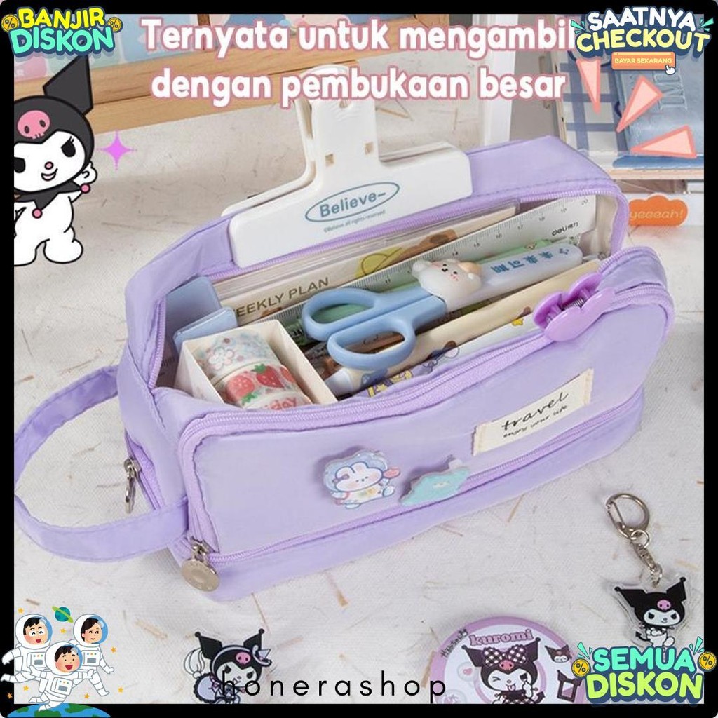 

Multifunction Pencil Case Cute Organizer Tempat Pensil Cartoon Quicksand Animal Kotak Tempat Pensil Cute Organizer Diskon