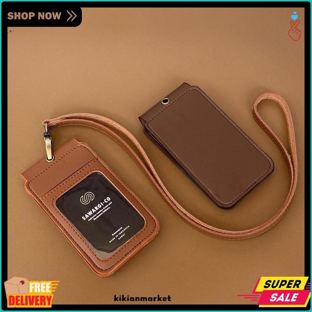 

Id Card Holder Kulit Magnet Flip 2 Sisi By Sawargico - Raski Terlengkap Dan Termurah