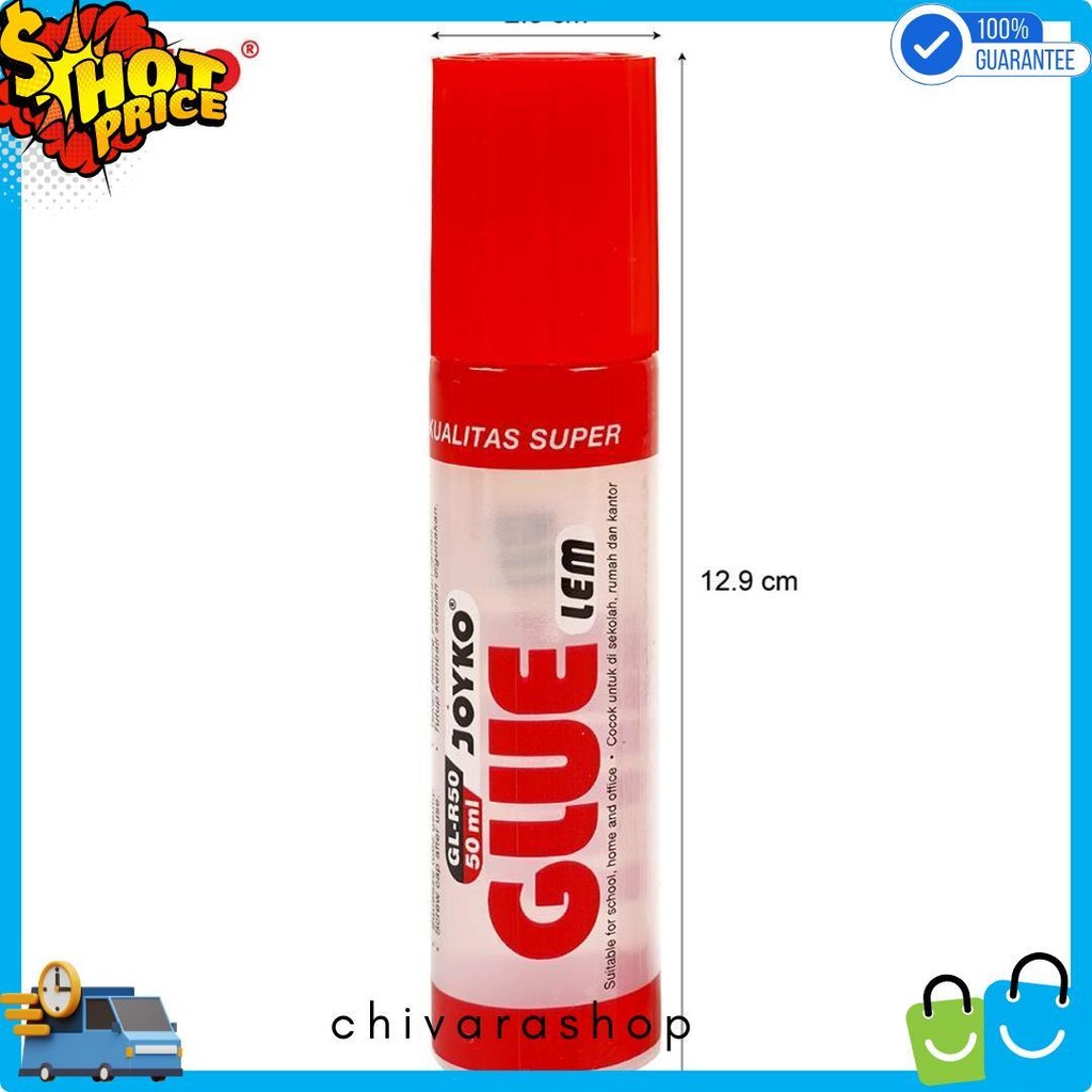 

Joyko Transparent Glue 50Ml Lem Cair Bening Joyko Prakarya Anak Gl-R50 Gl-A50 [12Pcs] Diskon Setengah Harga
