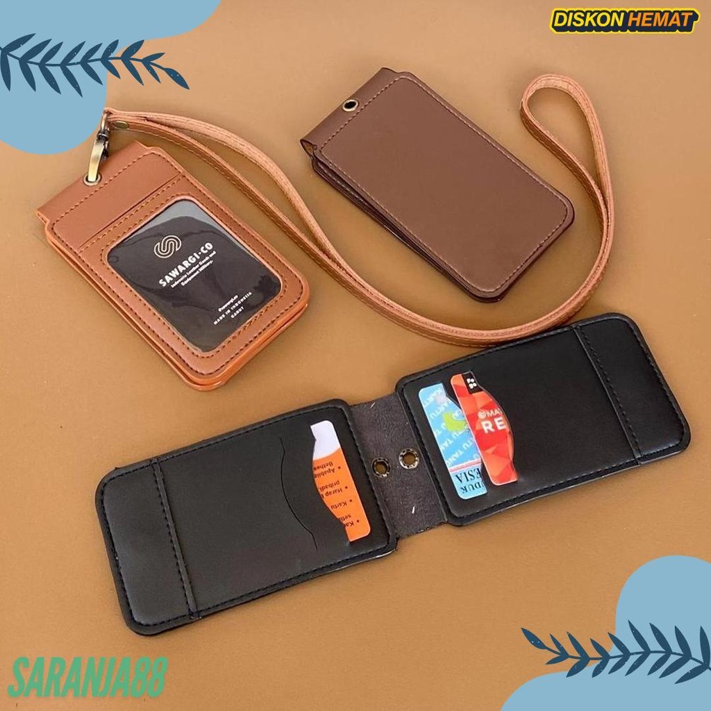 

Id Card Holder Kulit Magnet Flip 2 Sisi By Sawargico - Raski Flash Sale! Diskon Hingga 70%