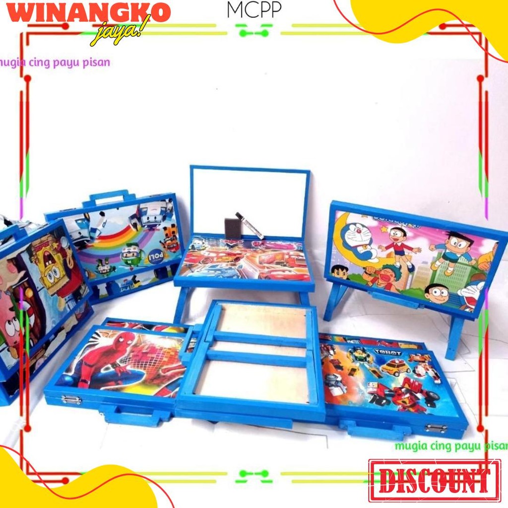 

Meja Belajar Anak Plus Papan Tulis Lipat Karakter Anak Minimalis Gratis Spidol Dan Penghapus Terlengkap Dan Termurah
