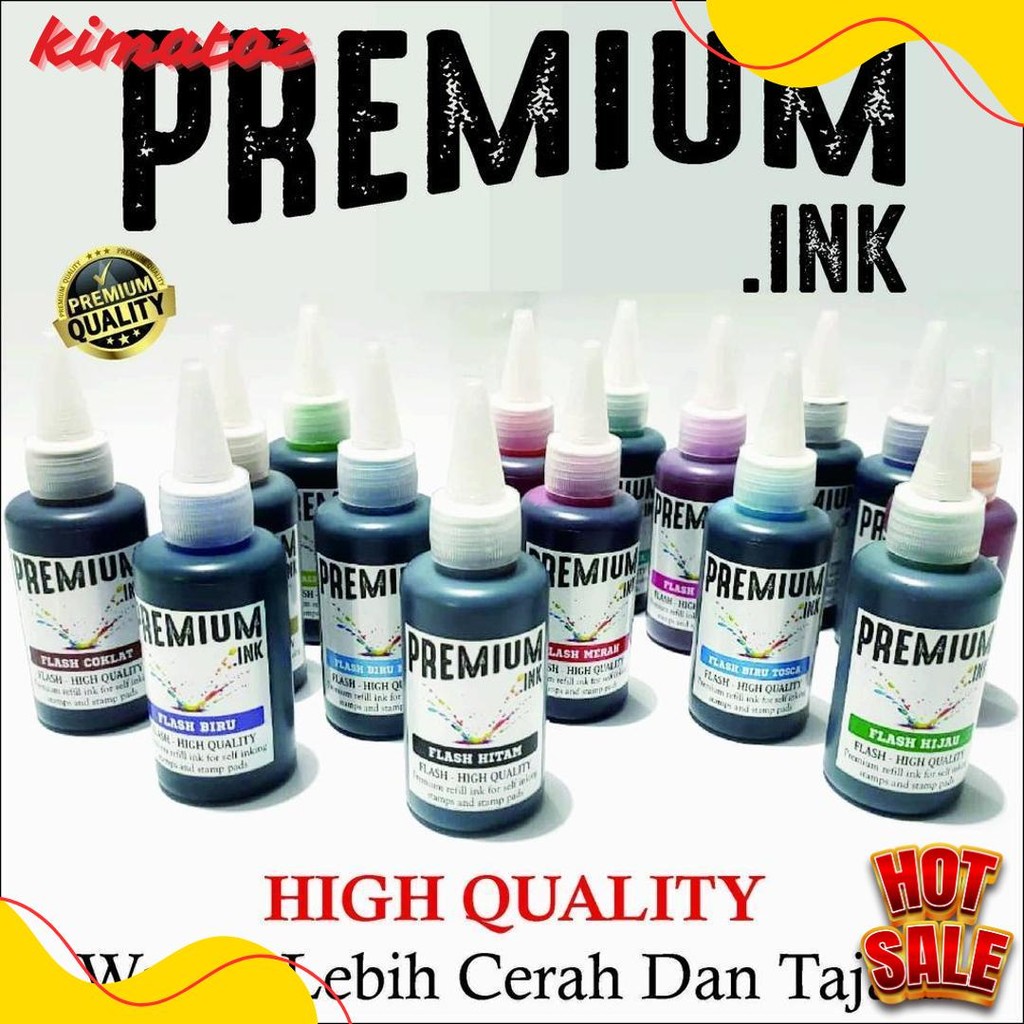 

Tinta Stempel Flash Otomatis 15 Varian Warna Kualitas Premium - Flash Ink Premium - Tinta Flash Refill Isi 100 Ml Terlaris! Produk Ini Banyak Dicari