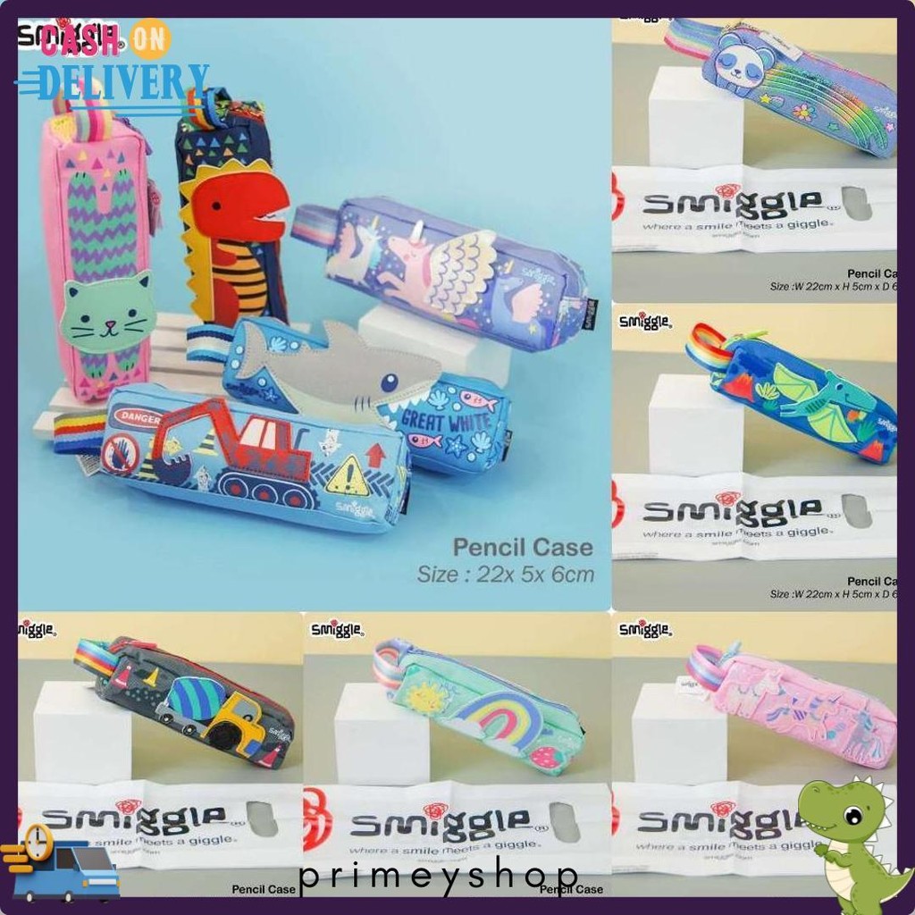 

Pencil Case Kotak Pensil Smiggle 1 Zipper Karakter Flash Sale! Diskon Hingga 70%