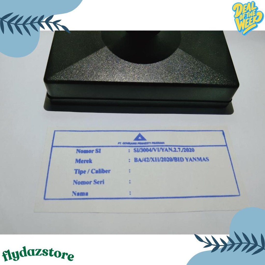 

Stempel Legalisir Atau Size Besar Terlaris! Produk Ini Banyak Dicari