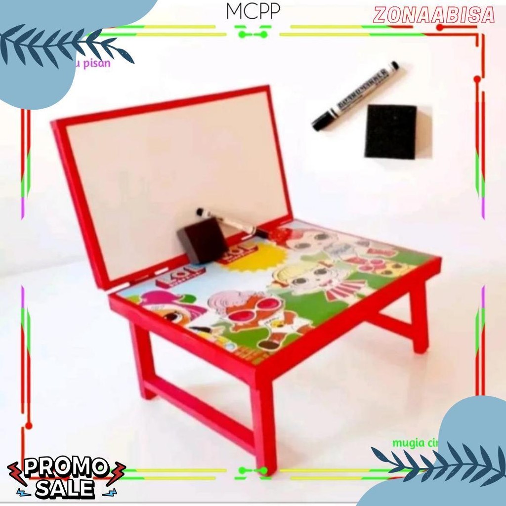 

Meja Belajar Anak Plus Papan Tulis Lipat Karakter Anak Minimalis Gratis Spidol Dan Penghapus Flash Sale! Diskon Hingga 70%