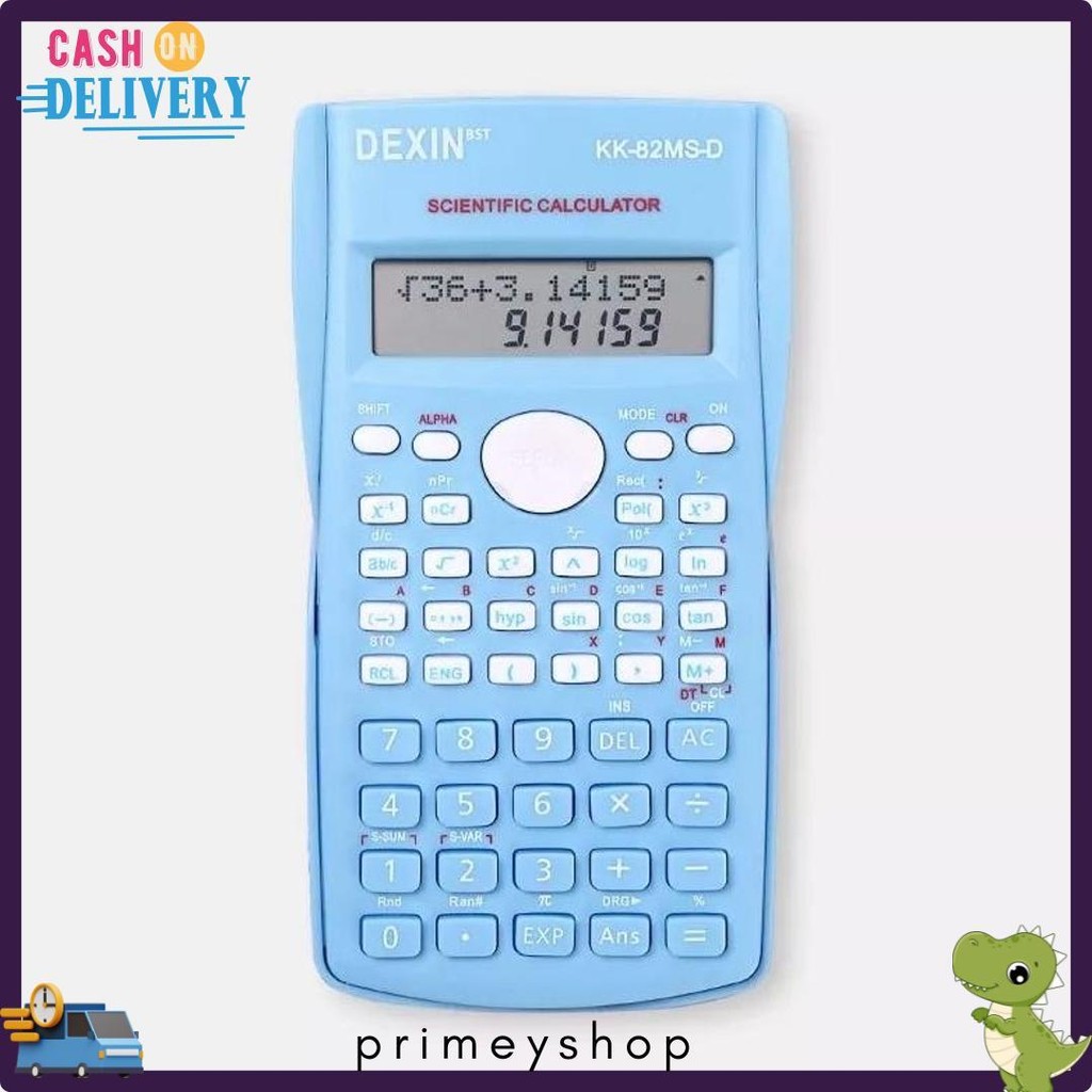

Kalkulator Ilmiah Scientific Dexin Kk-82Ms Diskon Setengah Harga