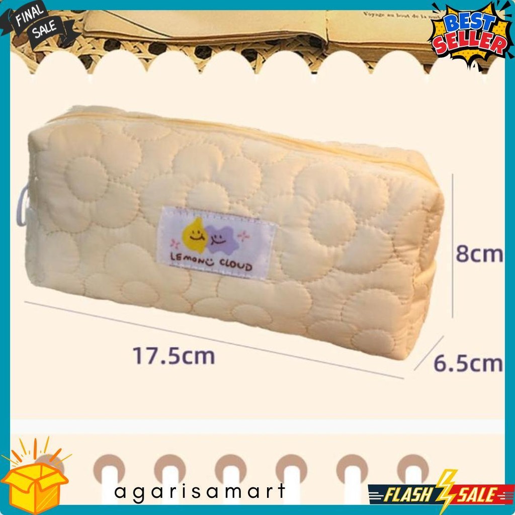 

Kensho Kotak Pensil Sleting Motif Bunga Flower Handle Pastel Bahan Parasut Korea / Pouch Makeup Aesthetic / Tas Aksesoris Wanita Lucu Import / Zipper / Flowers Diskon Setengah Harga