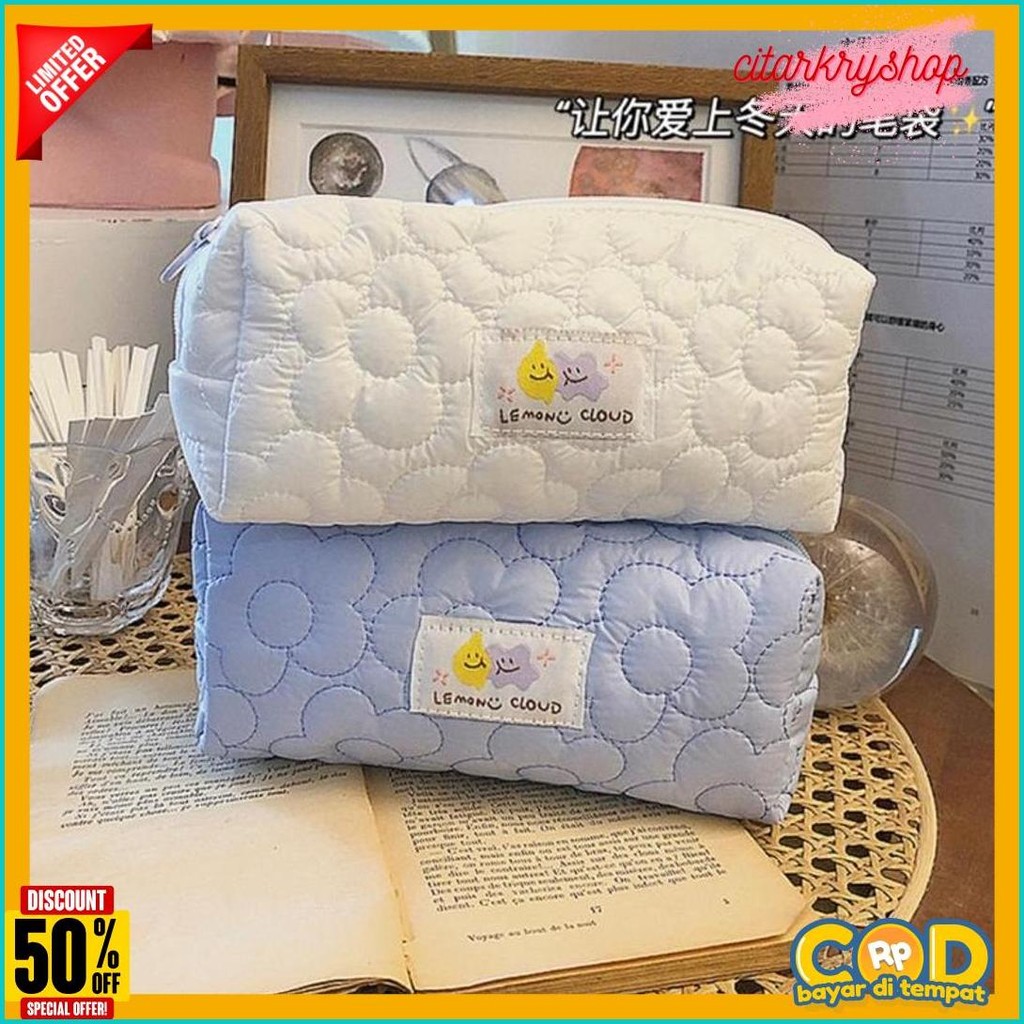 

Kensho Kotak Pensil Sleting Motif Bunga Flower Handle Pastel Bahan Parasut Korea / Pouch Makeup Aesthetic / Tas Aksesoris Wanita Lucu Import / Zipper / Flowers Diskon