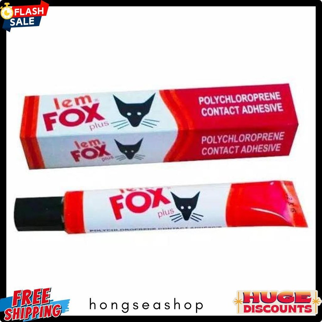 

Lem Fox Plus Tube 20G Original (1 Lusin) / Grosir/Ecer - Kulakan Online Diskon