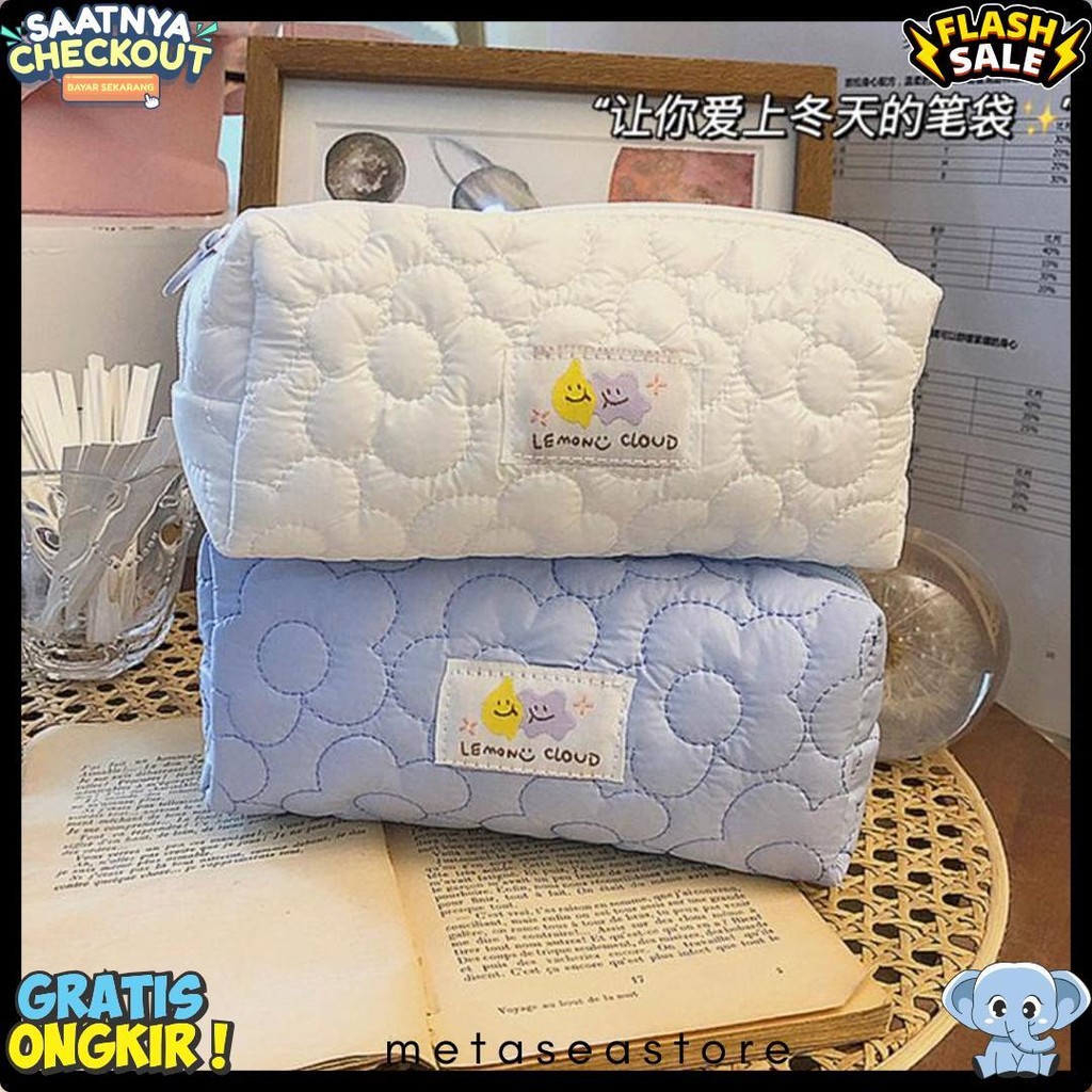 

Kensho Kotak Pensil Sleting Motif Bunga Flower Handle Pastel Bahan Parasut Korea / Pouch Makeup Aesthetic / Tas Aksesoris Wanita Lucu Import / Zipper / Flowers Terlengkap Dan Termurah