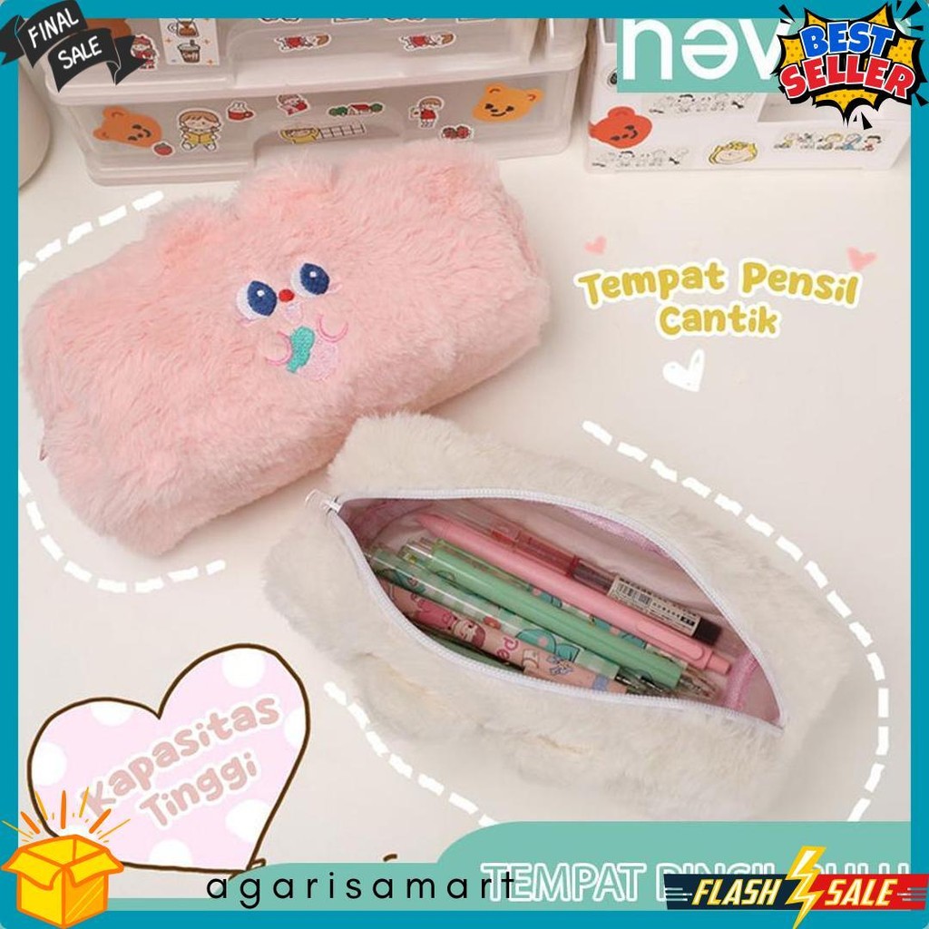

Never Official- Tempat Pensil Bulu Soft Cute/ Tas Pensil Kosmetik/ Pouch Makeup Kecil Flash Sale! Diskon Hingga 70%