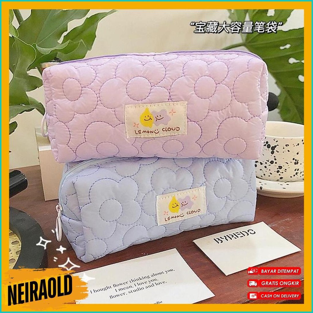 

Kensho Kotak Pensil Sleting Motif Bunga Flower Handle Pastel Bahan Parasut Korea / Pouch Makeup Aesthetic / Tas Aksesoris Wanita Lucu Import / Zipper / Flowers Diskon