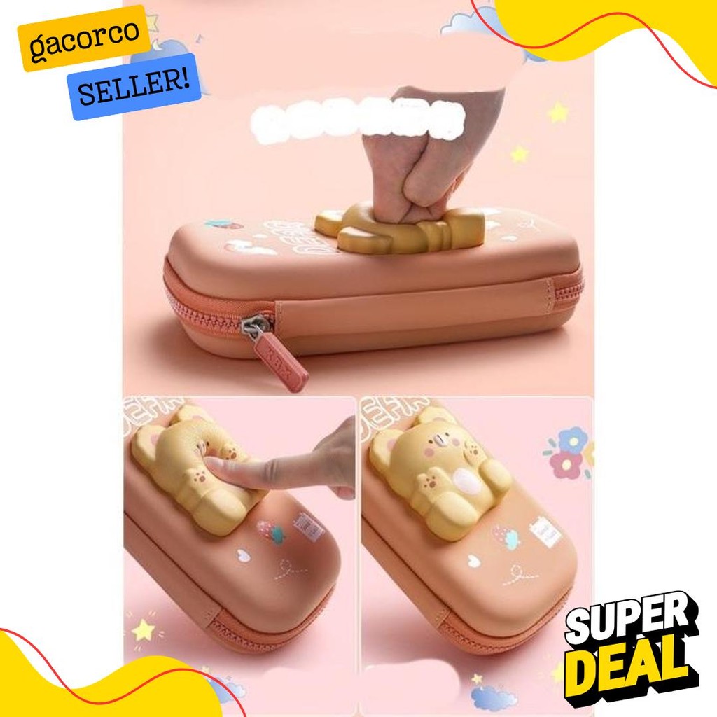 

Kotak Pensil 3D Squishy Tempat Pensil Hardcase Waterproof Pencil Case Anak Lucu 2 Tingkat 2 Lapis Terlaris! Produk Ini Banyak Dicari