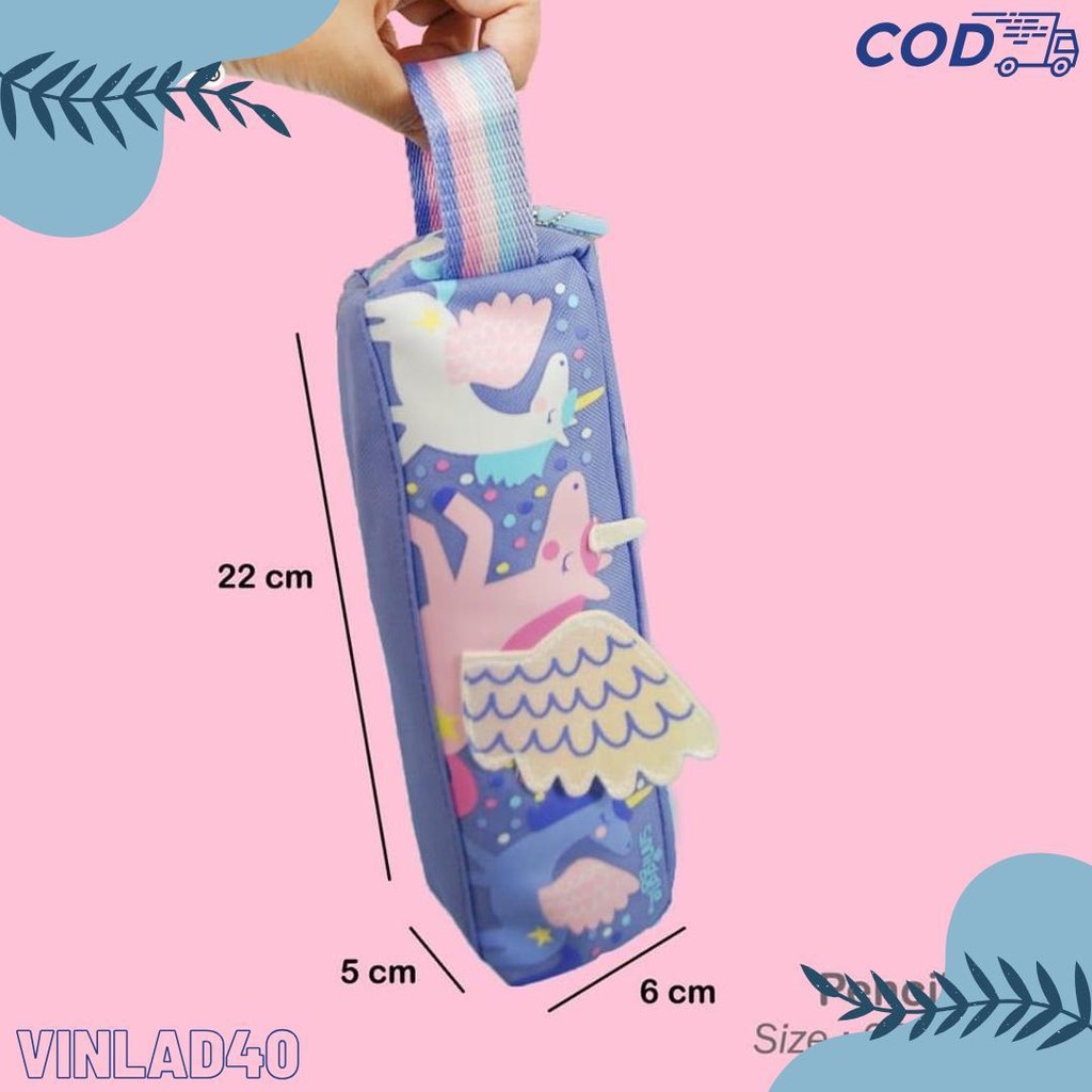 

Pencil Case Kotak Pensil Smiggle 1 Zipper Karakter Flash Sale! Diskon Hingga 70%
