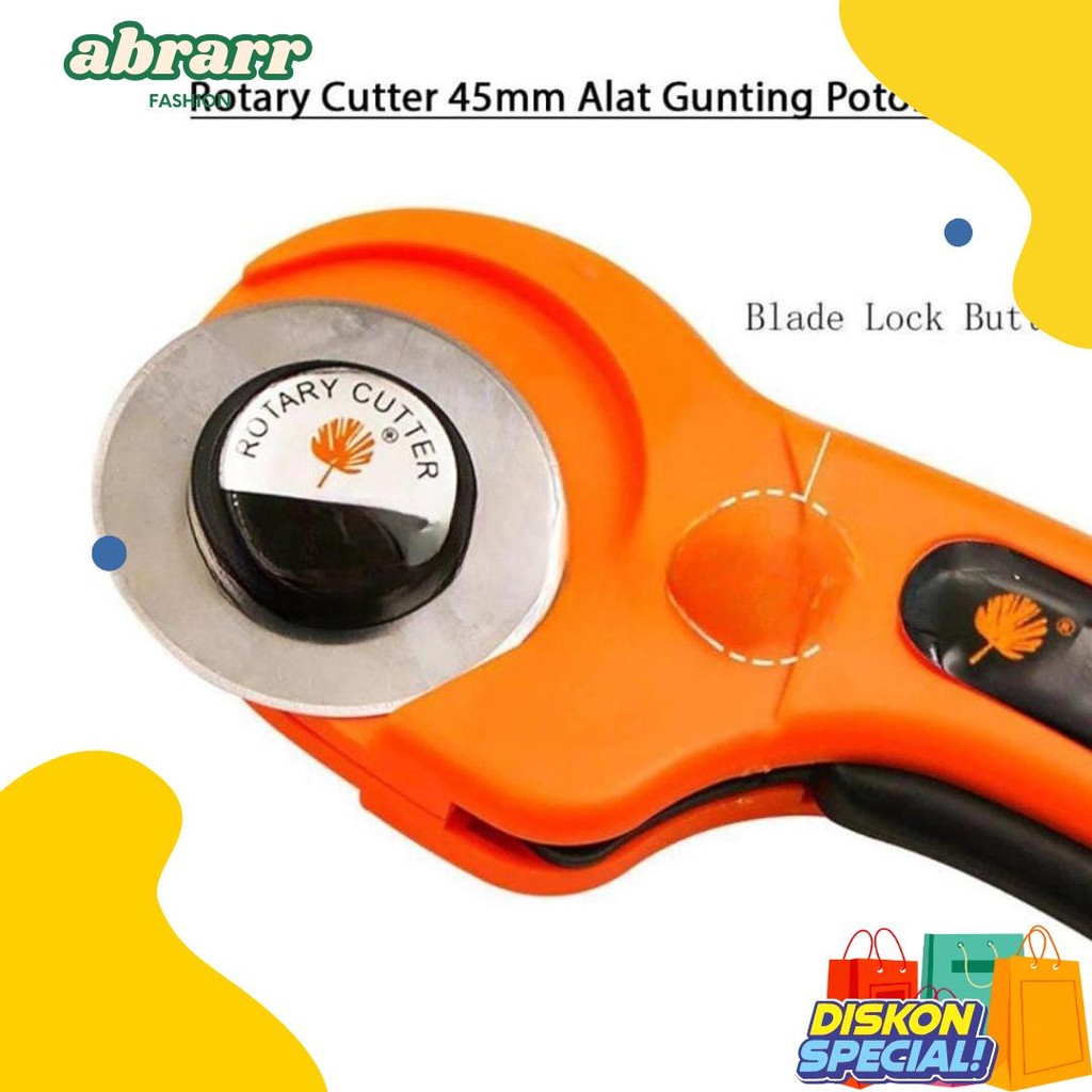 

Rotary Cutter 45Mm / Refill Cutter/ Alat Gunting Potong Bahan Kain Alat Potong Terlaris! Produk Ini Banyak Dicari
