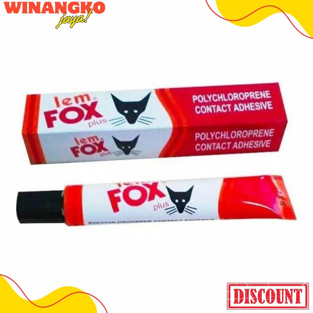 

Lem Fox Plus Tube 20G Original (1 Lusin) / Grosir/Ecer - Kulakan Online Terlengkap Dan Termurah