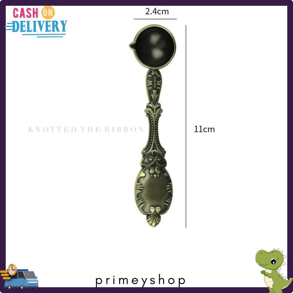 

Sendok Wax Seal Vintage Retro Spoon | Vintage Hard Bronze Spoon / Sendok Hias Peleleh Seal Wax Flash Sale! Diskon Hingga 70%