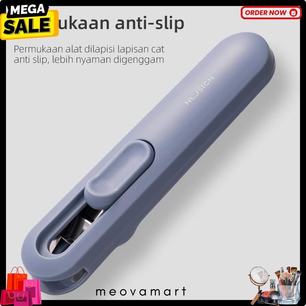 

Nusign Fastener / Binder Clip / Penjepit Kertas Otomatis Gratis 8 Buah Clip Ns085 Diskon