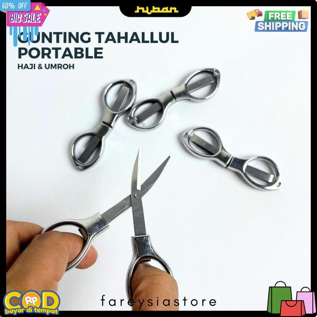 

Gunting Stainless Portable Perlengkapan Haji Dan Umroh Hiban Store Terlaris! Produk Ini Banyak Dicari