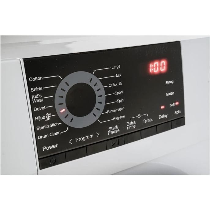 Murah AQUA JAPAN FQW-850829QD Mesin Cuci Front Load 8,5 Kg Inverter Non COD