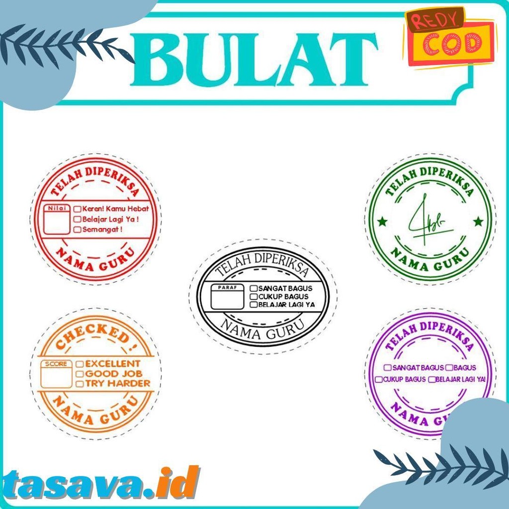 

Stempel Nilai Guru / Penilaian / Koreksi / Checked / Reward Siswa Murid Sekolah Terlengkap Dan Termurah
