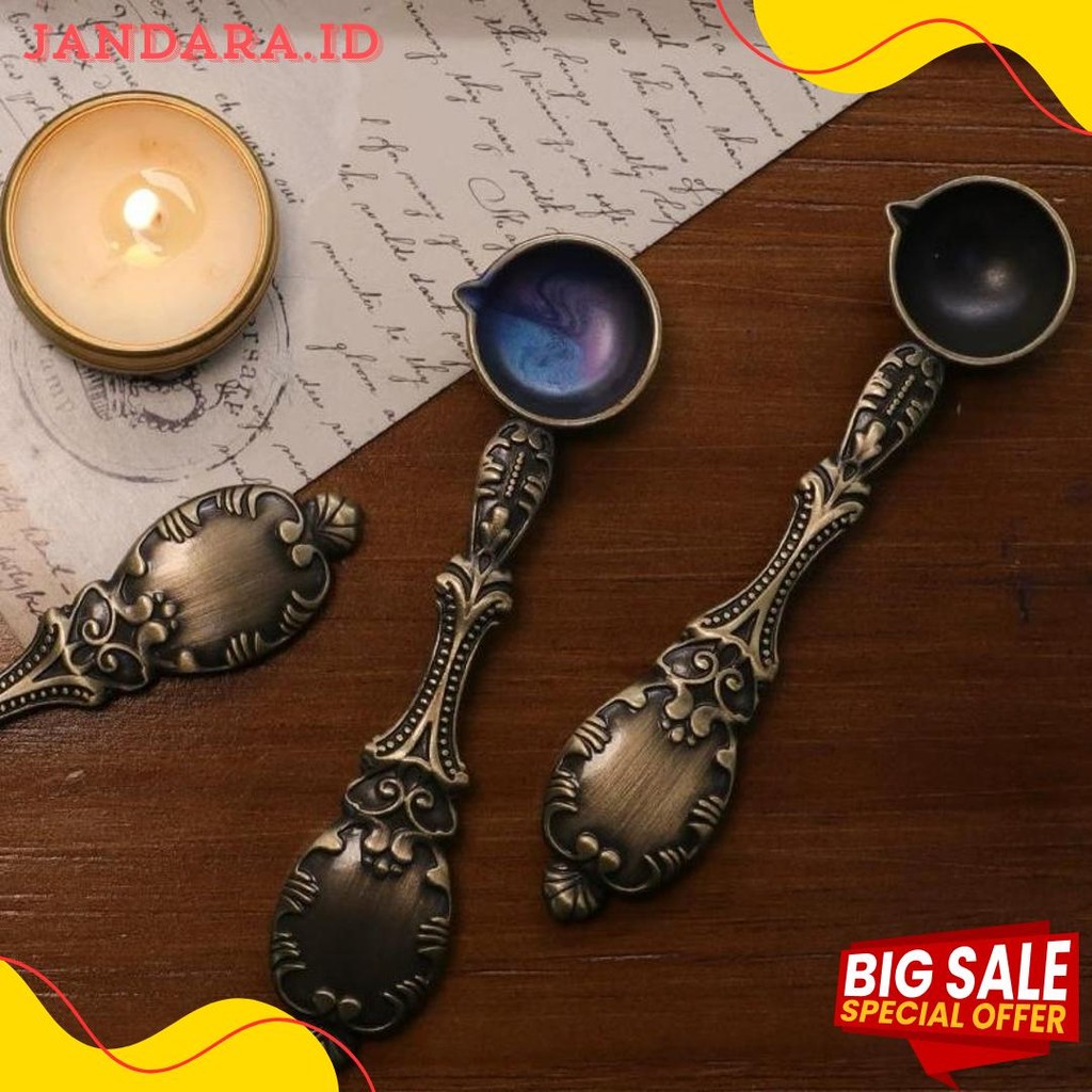 

Sendok Wax Seal Vintage Retro Spoon | Vintage Hard Bronze Spoon / Sendok Hias Peleleh Seal Wax Diskon