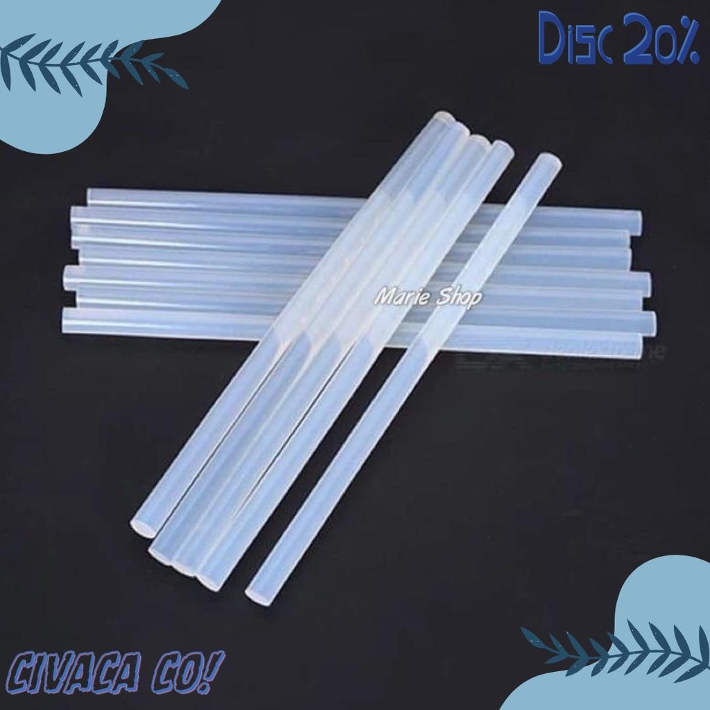 

100 Pc Isi Lem Tembak Refill Glue Stick - Lem Lilin Stick Bakar Perekat Kerajinan Tangan Multifungsi Lem Bakar Flash Sale! Diskon Hingga 70%