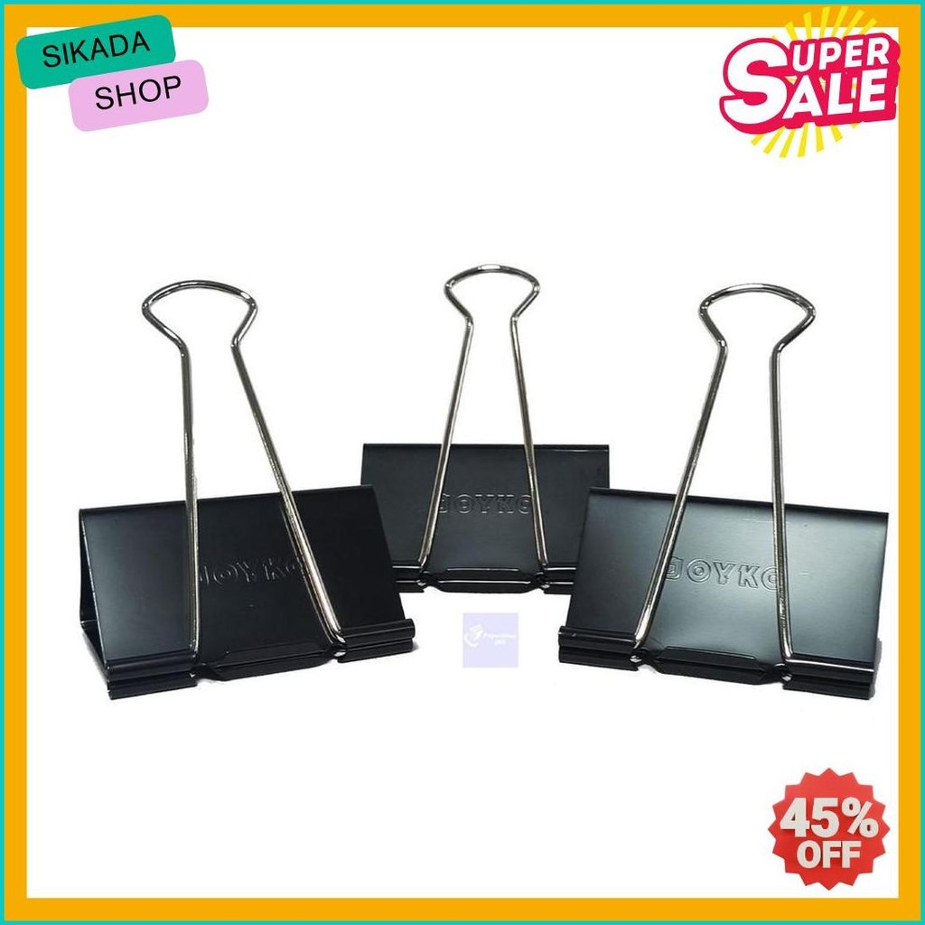 

Joyko - Binder Clip No.300 - Penjepit Kertas - Pack Diskon