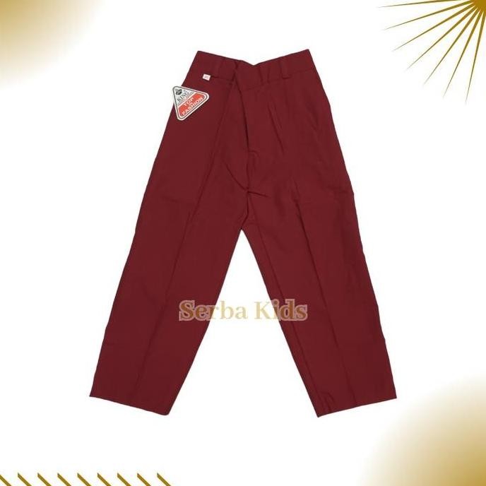 Celana Seragam sekolah SD anak laki laki Panjang kelas 1-6 sd Katun