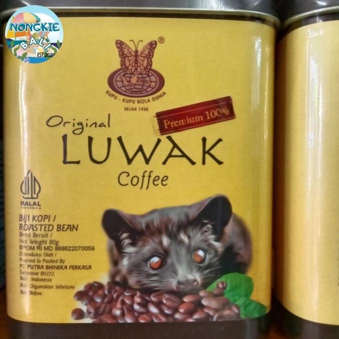 

populer] Premium 100% Original Luwak Coffee Kupu-Kupu Bola Dunia