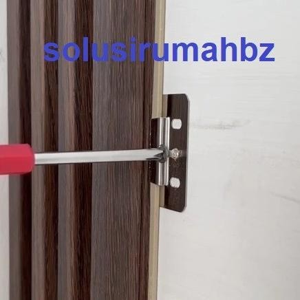 

{{{{}}] Klip Besi Wallpanel Buckle Bracket Clip Wallpanel Wood Pannel WPC Braket Wall Panel board klem plat