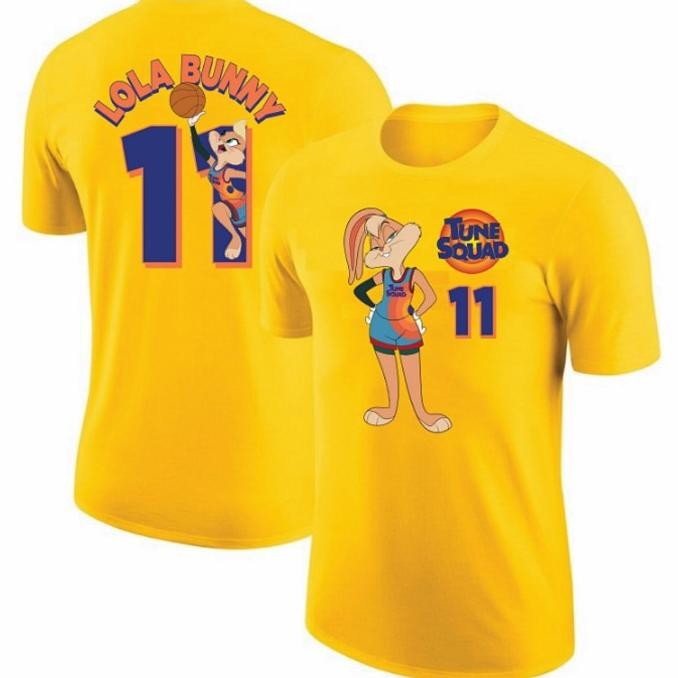 Lola Bunny Tune Squad Nba Space Jam Authentic Cotton T-Shirt Co