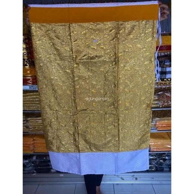 %%%%] WASTRA PELINGGIH PUTIH-KUNING (KAIN KALOKE SUDAH JADI)