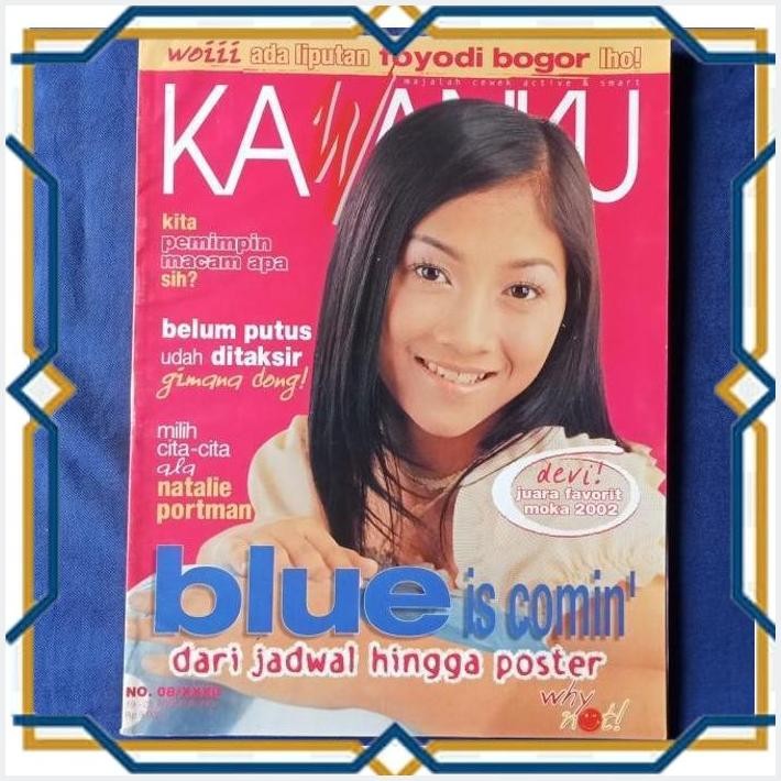 [MJT] MAJALAH KAWANKU COVER DEVI, ARTIKEL FOYODI BOGOR 2002, NO. 8, 2002