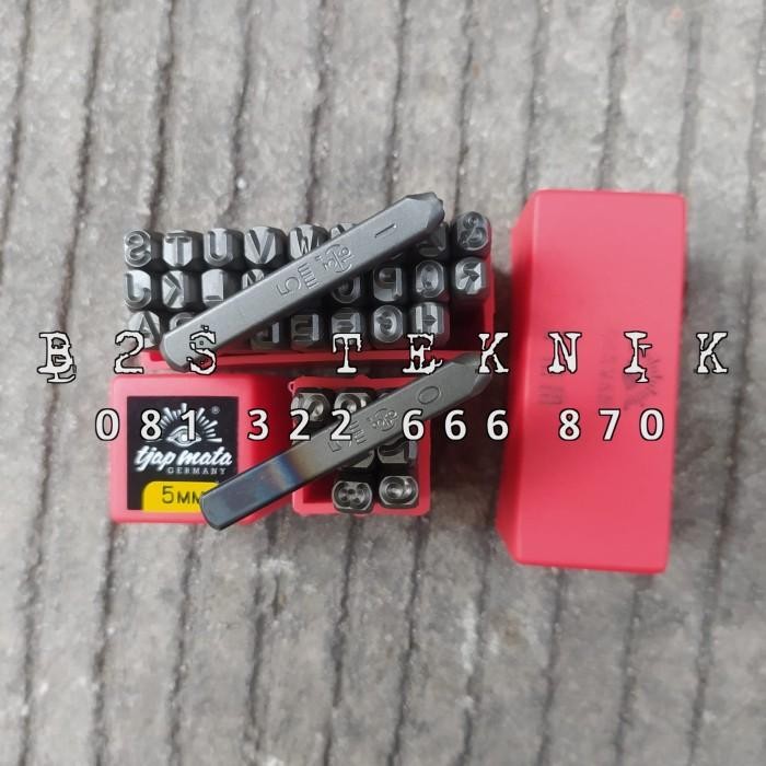 

Huruf Dan Angka Ketok 5Mm Germany Tjap Mata Stamp Punch Set Original Dan Terpercaya