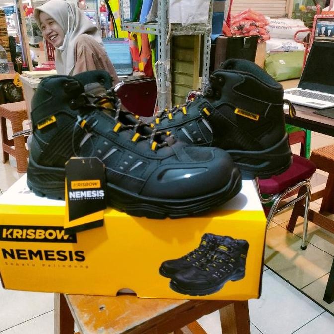 Sepatu Safety Krisbow Nemesis Original 100% New Stok