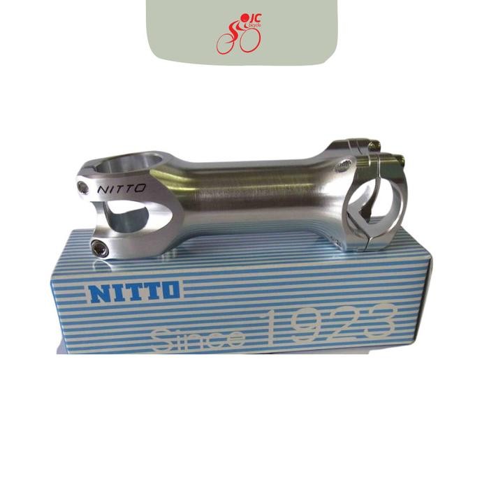 TERBARU - Stem Sepeda Nitto - UI-87EX  STEM NITTO Clamp 26mm - Silver