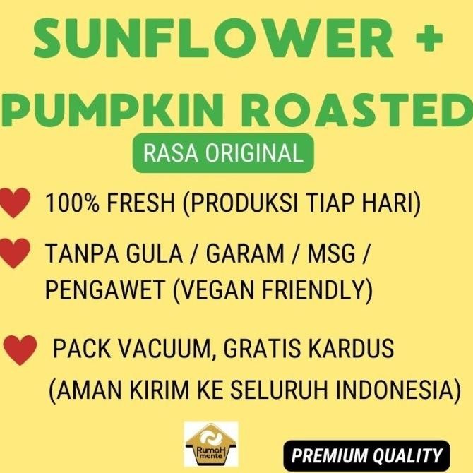 

(Good) TRAIL MIX SUNFLOWER SEED DAN PUMPKIN SEED 500GR
