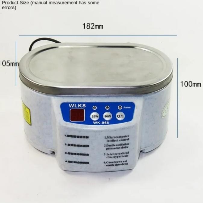 :>:>:>:>] mesin pembersih perhiasan jam tangan cincin kalung ultrasonik digital