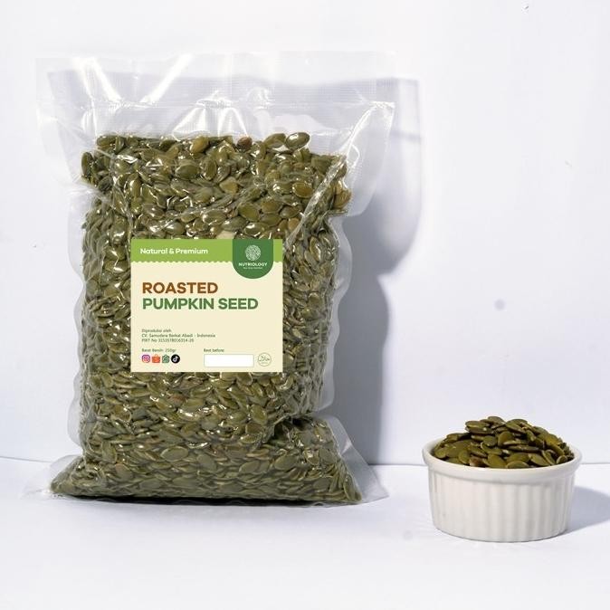 

(Good) Pumpkin Seed panggang 250 gr Kuaci Biji Labu roasted Natural Premium