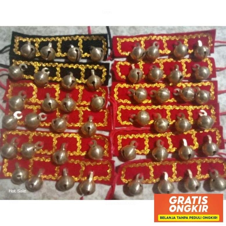 Klintingan Kaki/Klinting Gongseng Asli Kuningan Promo