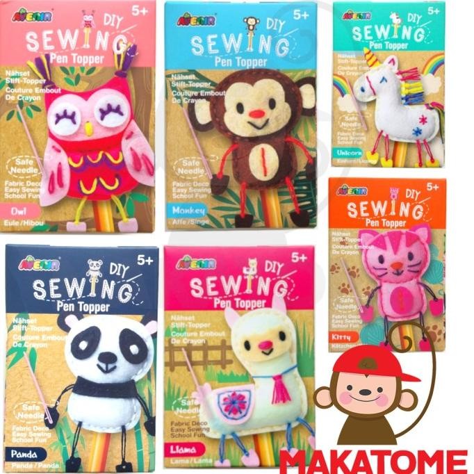

Promo Avenir DIY sewing PEN TOPPER pensil pencil doll COD