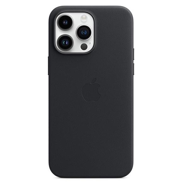 100% Original Apple 14 Pro Max Leather Case Magsafe Resmi Ibox