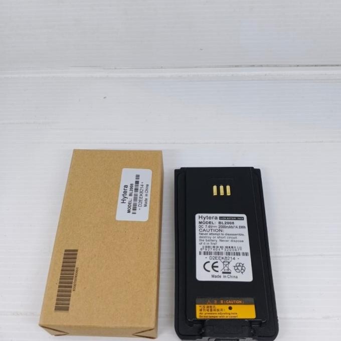 BATTERY / BATERAI / BATRE HYTERA BL - 2008 UNTUK HT HYTERA PD788 & PD788G 1804T