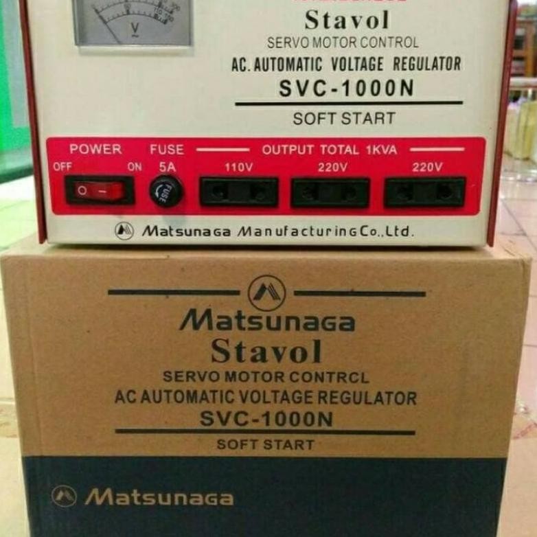 Best Seller Stabilizer 1000Watt Matsunaga/Stapol 1000Watt