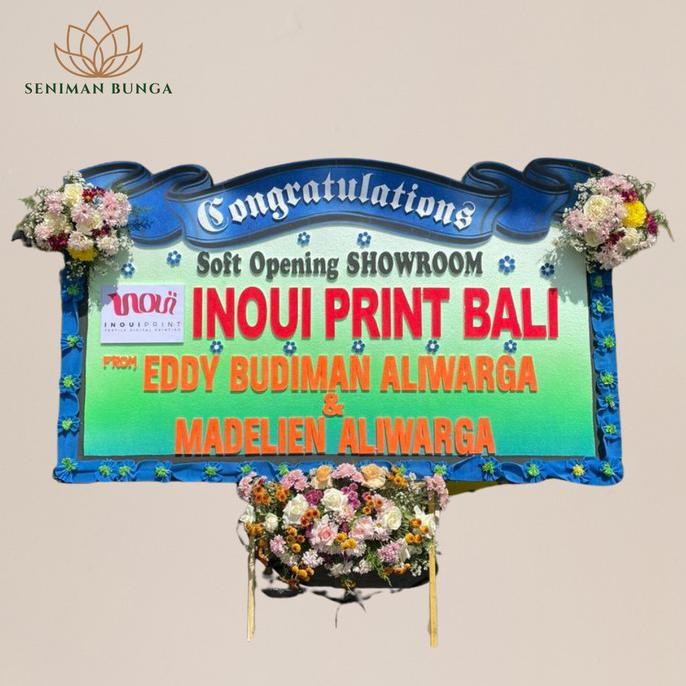 papan ucapan styrofoam/ florist bali/ papan bunga bali Terlaris