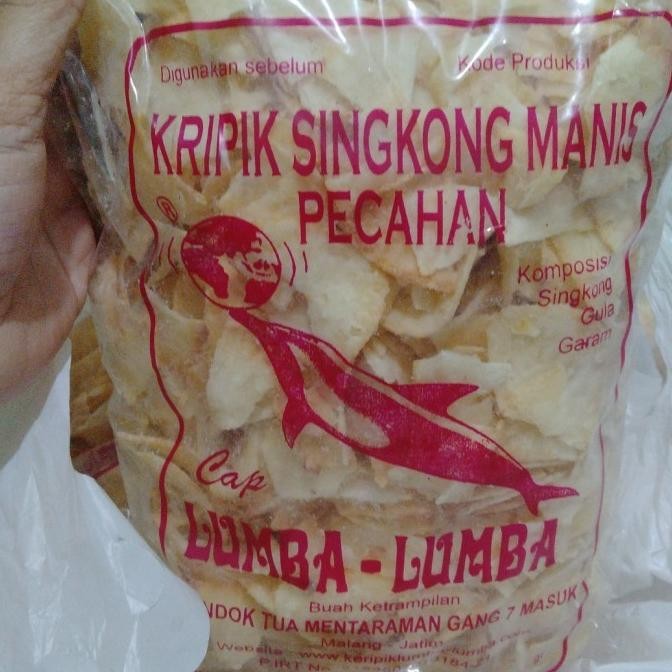 

(Good) Kripik singkong manis Cap Lumba-Lumba pecahan