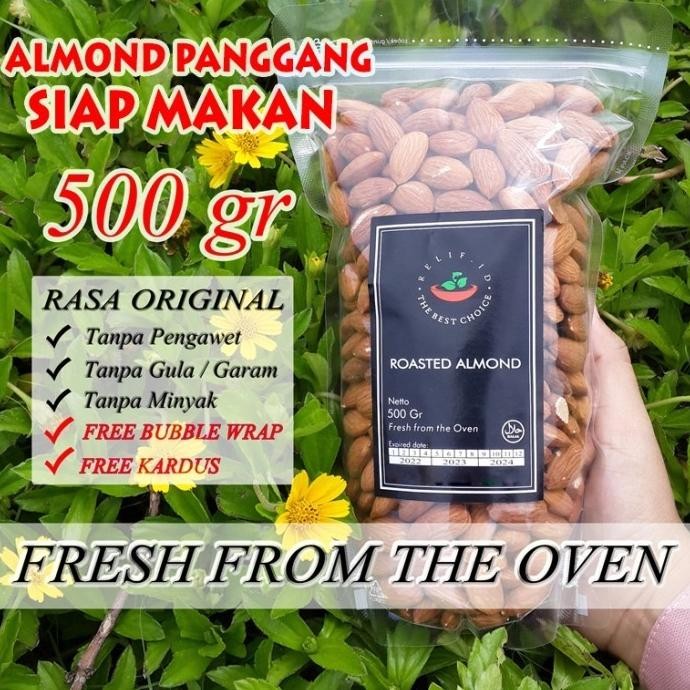 

(Good) Almond Panggang 500 Gram - Roasted Almond