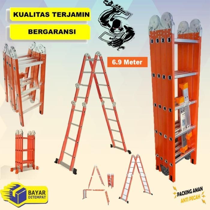 BLACKFOOT - TANGGA LIPAT MULTI FUNGSI / TANGGA MULTI PURPOSE